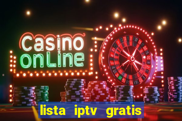 lista iptv gratis futebol ao vivo